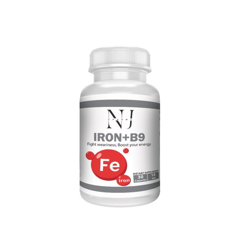 nj pharma fer vitamine b9