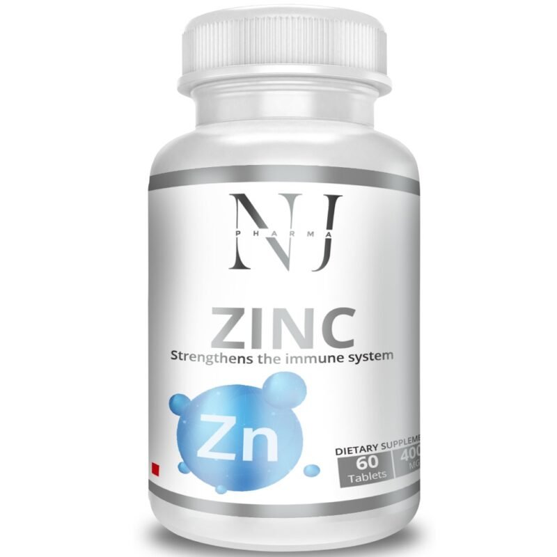 nj pharma zinc – 60 comprimés