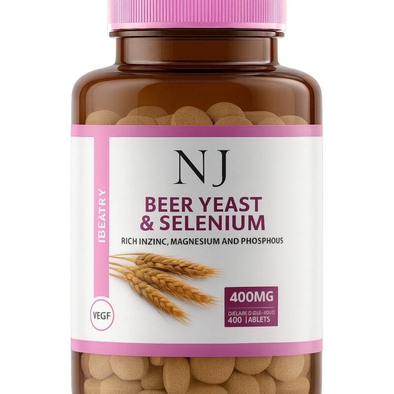nj pharma levure de bière & sélénium 400 CP